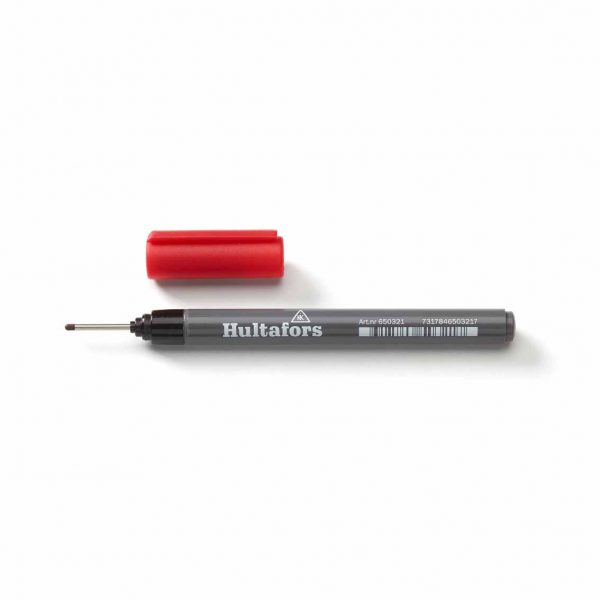 MUSTEMERKINTÄKYNÄ PUNAINEN HIDHM B HULTAFORS