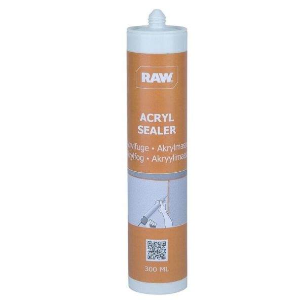 AKRYYLIMASSA RAW 300ML VALKOINEN