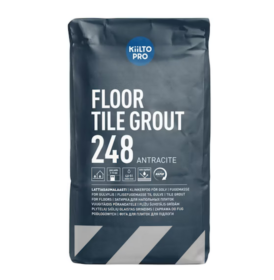 LATTIASAUMALAASTI 248 HIILENHARMAA 20KG KIILTO