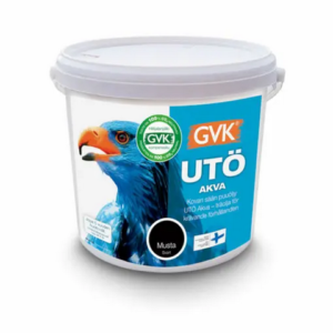 PUUÖLJY UTÖ AKVA 9 L MUSTA