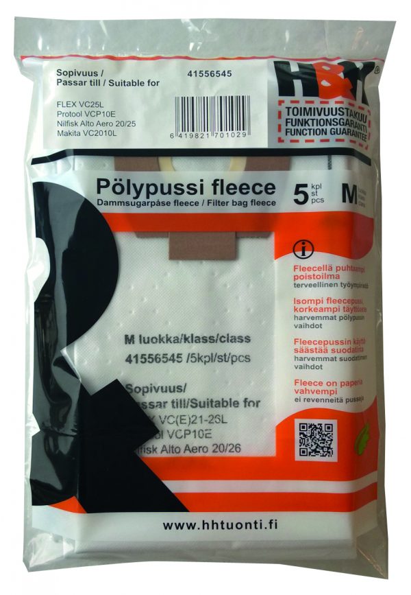 PÖLYPUSSI H&H FLEX VC44 5KPL