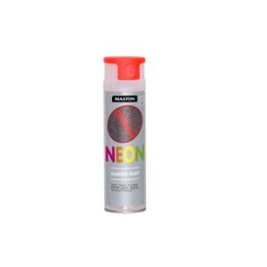 MERKKAUSVÄRISPRAY NEON PUNAINEN 500ML