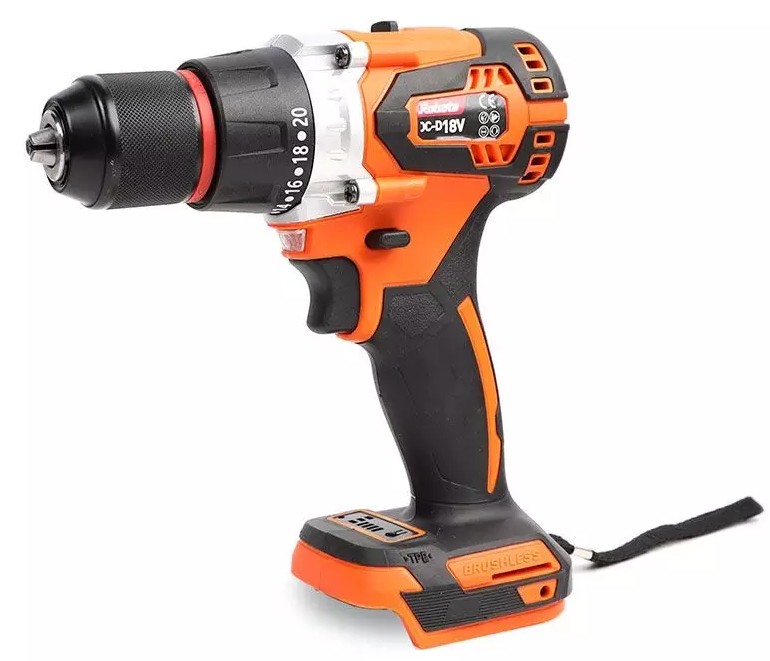 AKKUPORAKONE DC-D18V 13MM ISTUKKA, RUNKO