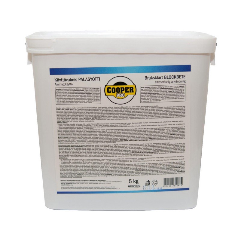 COOPER 5KG PRO PALASYÖTTI 250X25G