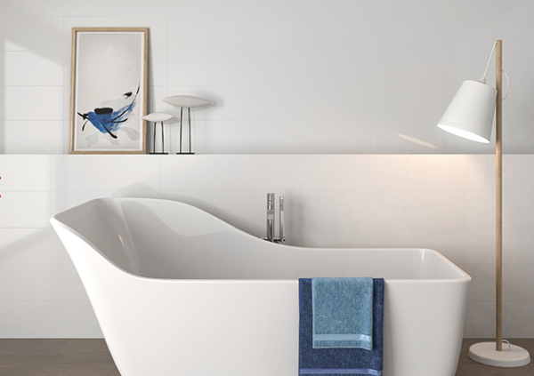 SEINÄLAATTA BLANCO BRILLO 30X90 RECT