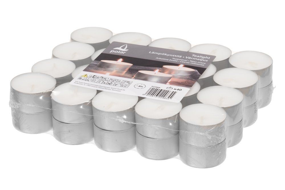 LÄMPÖKYNTTILÄ 40 KPL 8H