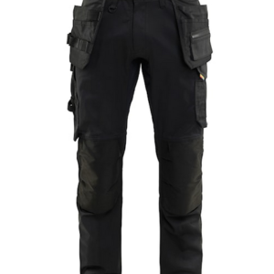 RIIPPUTASKUHOUSU STRETCH MUSTA 48