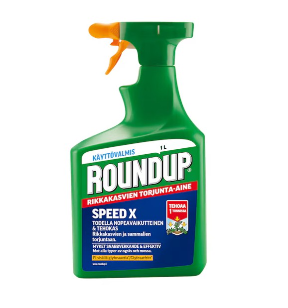 ROUNDUP SPEED X 1 L RIKKAHÄVITE KÄYT.VAL