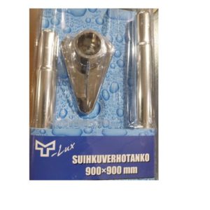 SUIHKUVERHOTANKO 90X90 KROMI