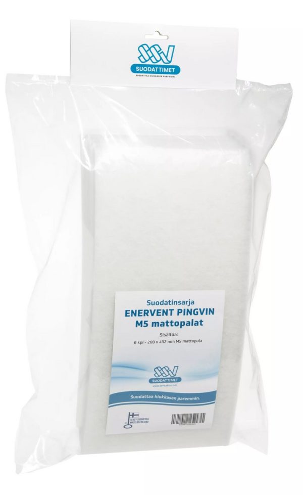 SUODATIN ENERVENT PINGVIN M5 MATTOPALAT