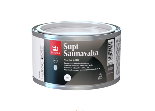 SUPI SAUNAVAHA VALKOINEN 0.3L TIKKURILA