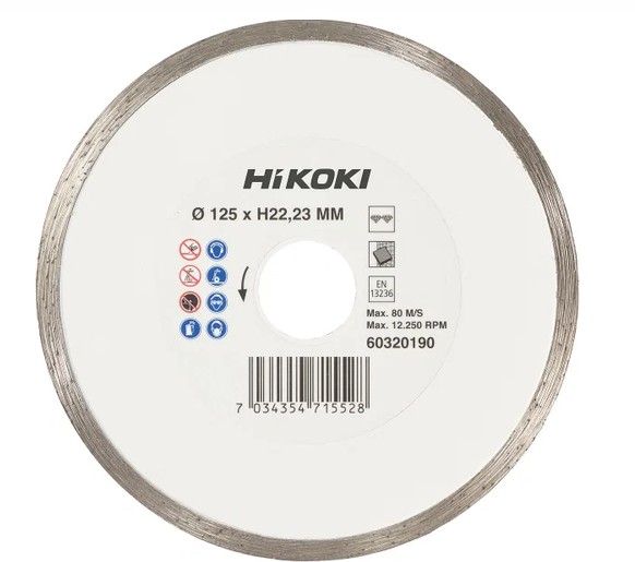TIMANTTILAIKKA 125MM TIILI/KIVI HIKOKI