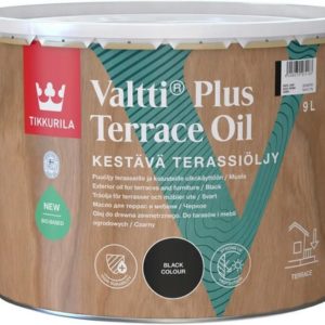 VALTTI TERRACE OIL MUSTA  9L