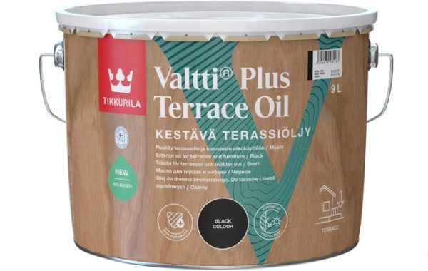 VALTTI TERRACE OIL MUSTA  9L