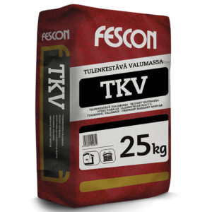 TULENKESTÄVÄ VALUMASSA 25 KG FESCON