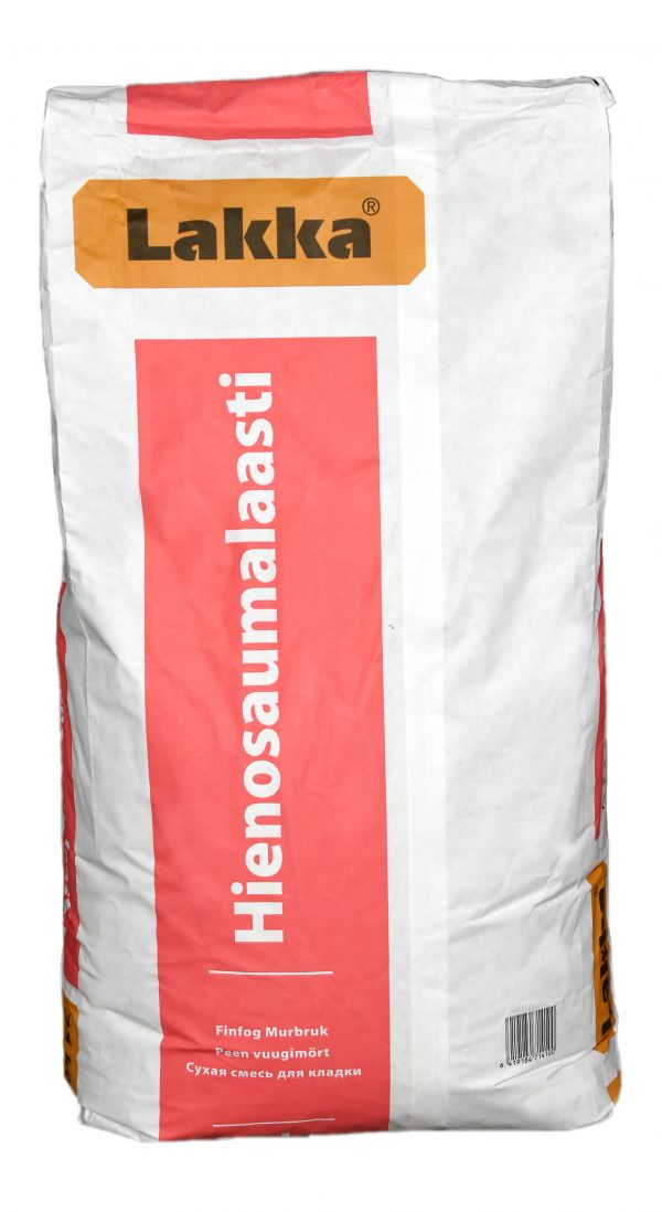 HIENOSAUMALAASTI 25KG LAKKA