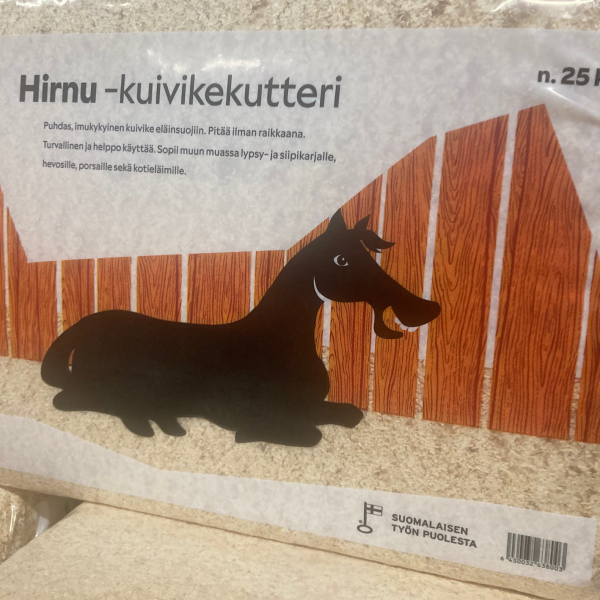 HIRNU KUIVIKEKUTTERI NOIN 25KG PAALISSA