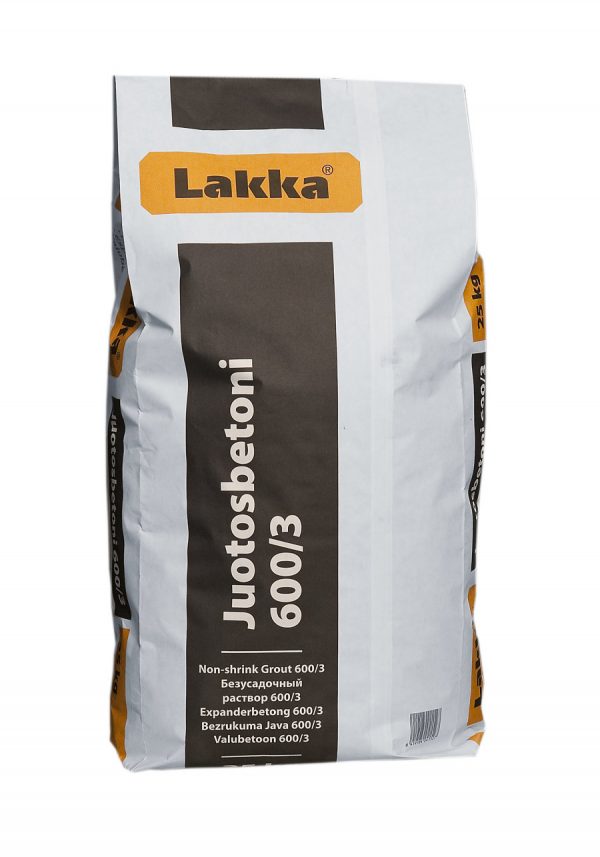 JUOTOSBETONI 600/3 25KG LAKKA