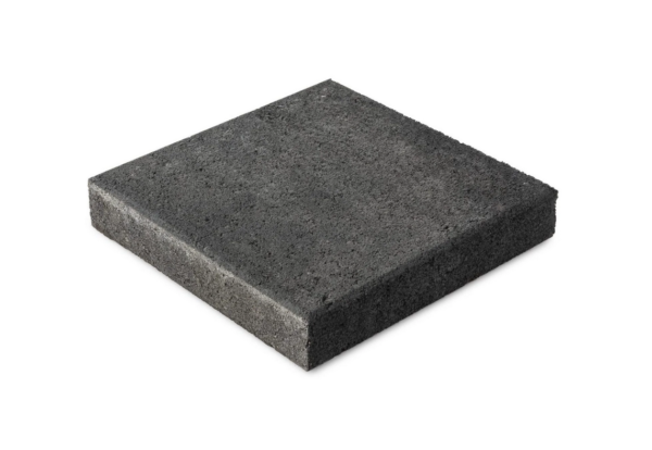 BETONILAATTA KAKSPUOL. 300X300X55 MUSTA