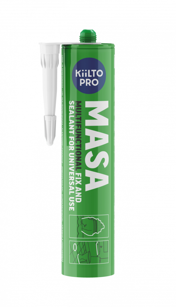 KIILTO MASA HARMAA 290ML LIIMA-JA TIIVISTEMASSA