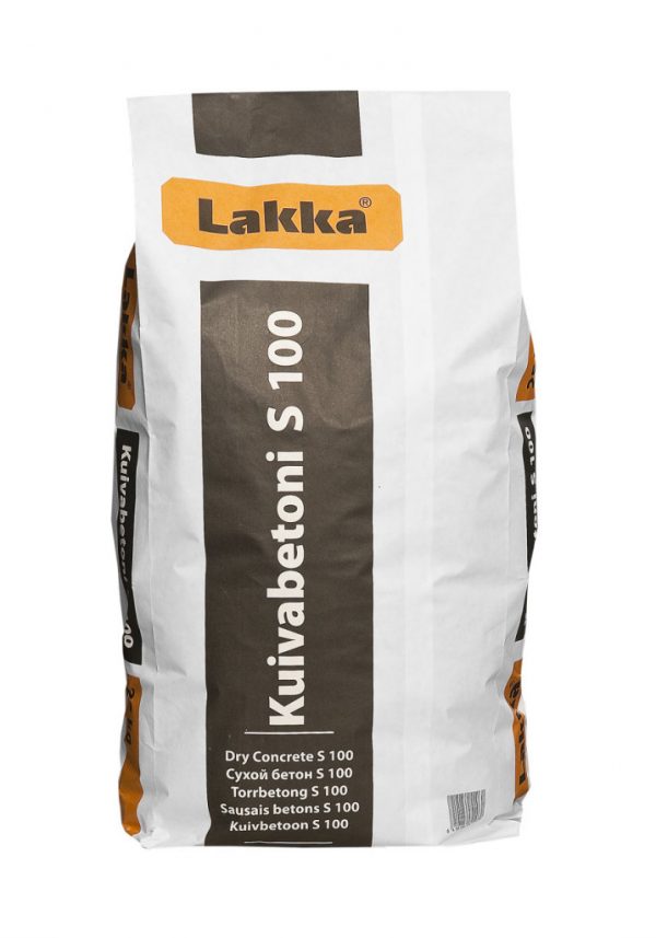 KUIVABETONI S100 25KG LAKKA