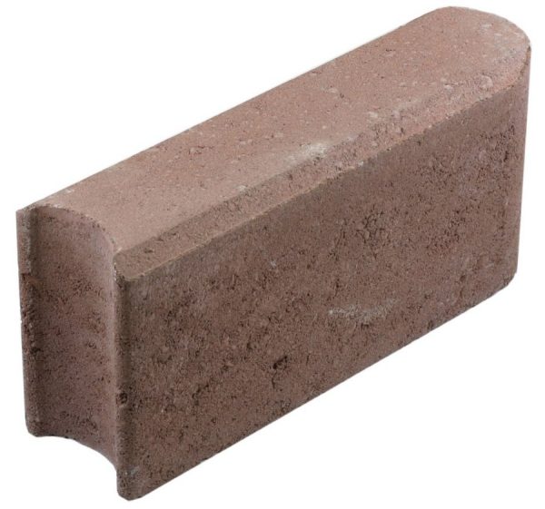 NURMIKON REUNAKIVI 135x80x600 PUNAINEN LAKKA