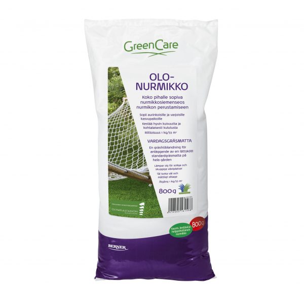 NURMIKONSIEMEN 0,8KG GREENCARE