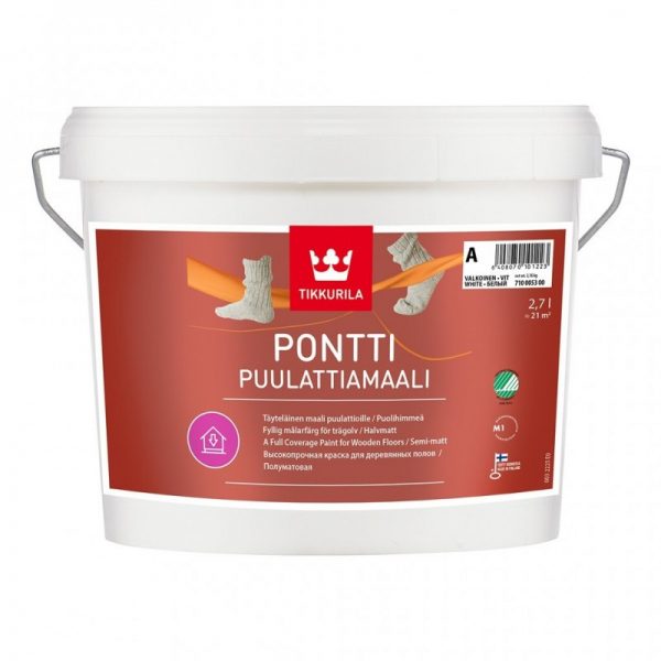 PONTTI PUULATTIAMAALI C 9L TIKKURILA