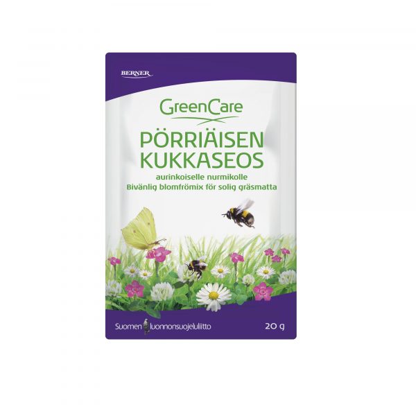 PÖRRIÄISEN KUKKASEOS AURINKOISELLE NURMIKOLLE 20G