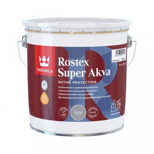 ROSTEX SUPER AKVA VAALENHARMAA 0.3L TIKKURILA
