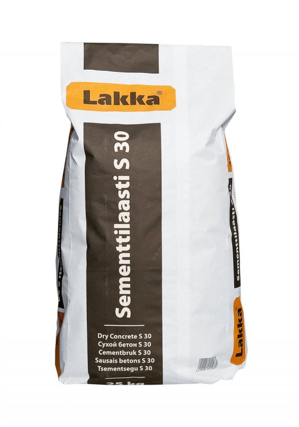 SEMENTTILAASTI S30 25KG LAKKA