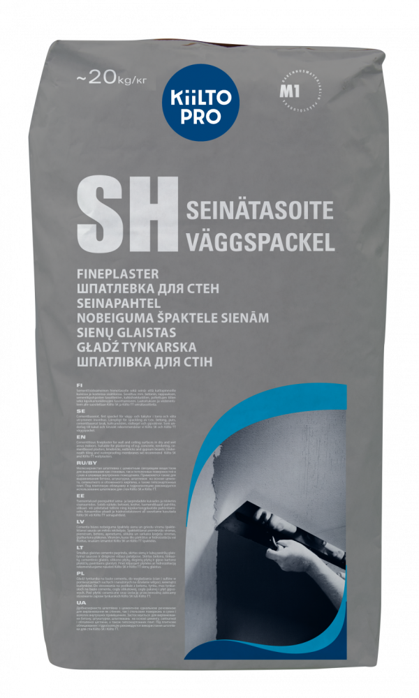 KIILTO SH PINTATASOITE SEINÄ 20KG