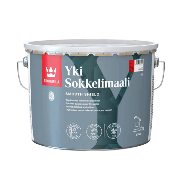 YKI SOKKELIMAALI A 9L TIKKURILA