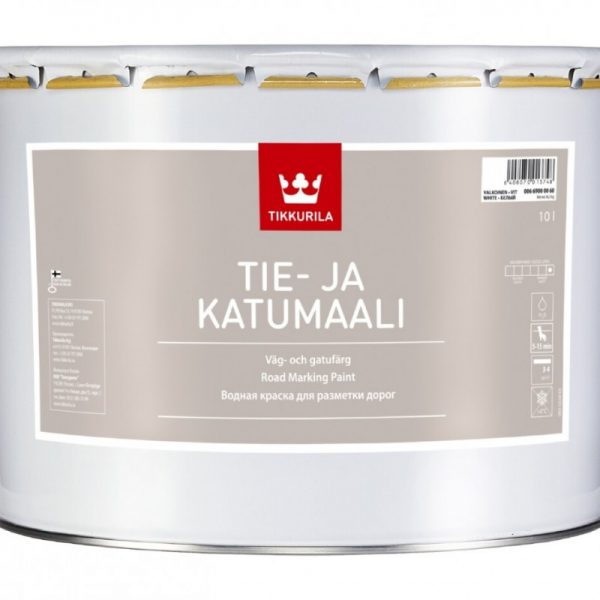 TIE- JA KATUMAALI KELTAINEN  1L TIKKURILA