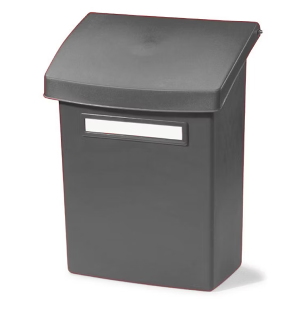 POSTILAATIKKO VÄLIKANNELL T.HARMAA