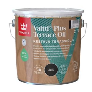 VALTTI PLUS TERASSIÖLJY MUSTA 2.7L TIKKURILA
