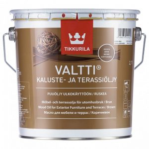VALTTI KALUSTE- JA TERASSIÖLJY RUSKEA 0.9L TIKKURILA