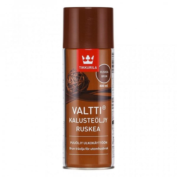 VALTTI KALUSTEÖLJY RUSKEA 0.4L SPRAY TIKKURILA