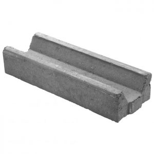 VESIKOURU HARMAA 100x125x500 LAKKA
